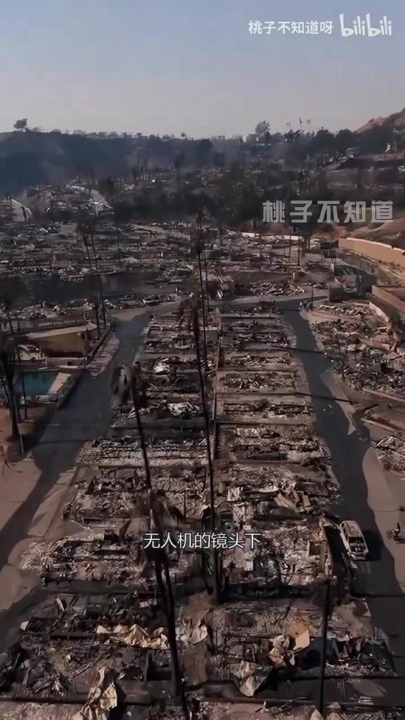 各種豪宅全都遭殃！大火之后的洛杉磯是什么樣子？