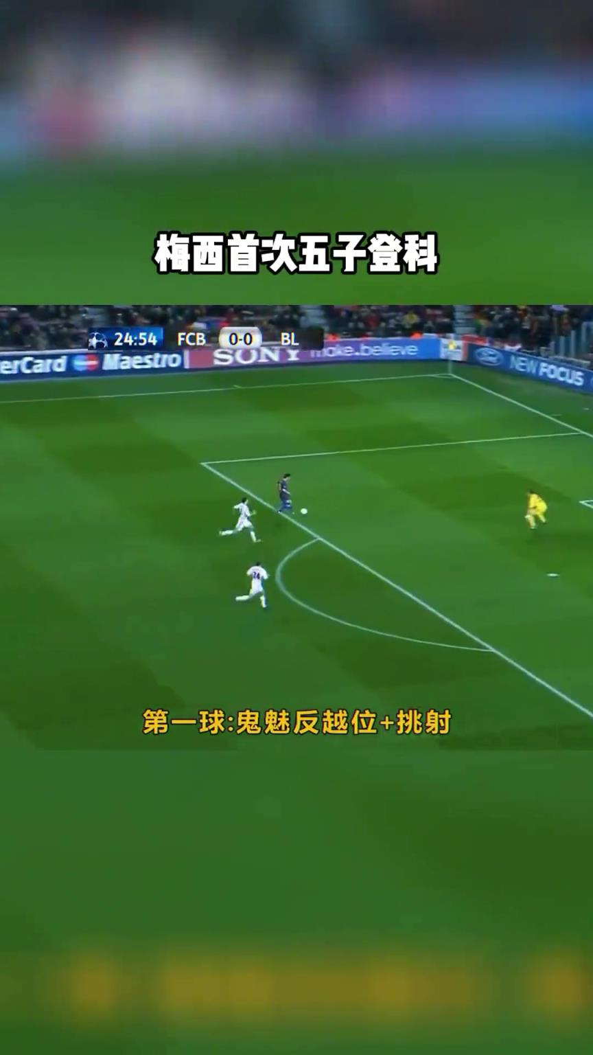 歐冠轟出五子登科！這一場的梅西簡直就是神！