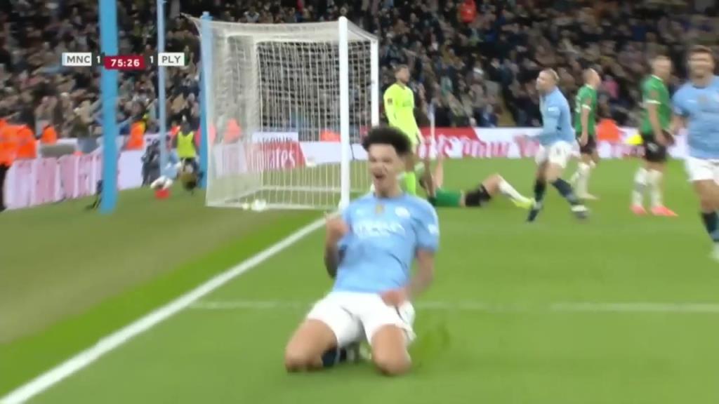 曼城2-1反超比分！福登角球送助攻科-奧賴利頭球破門雙響！