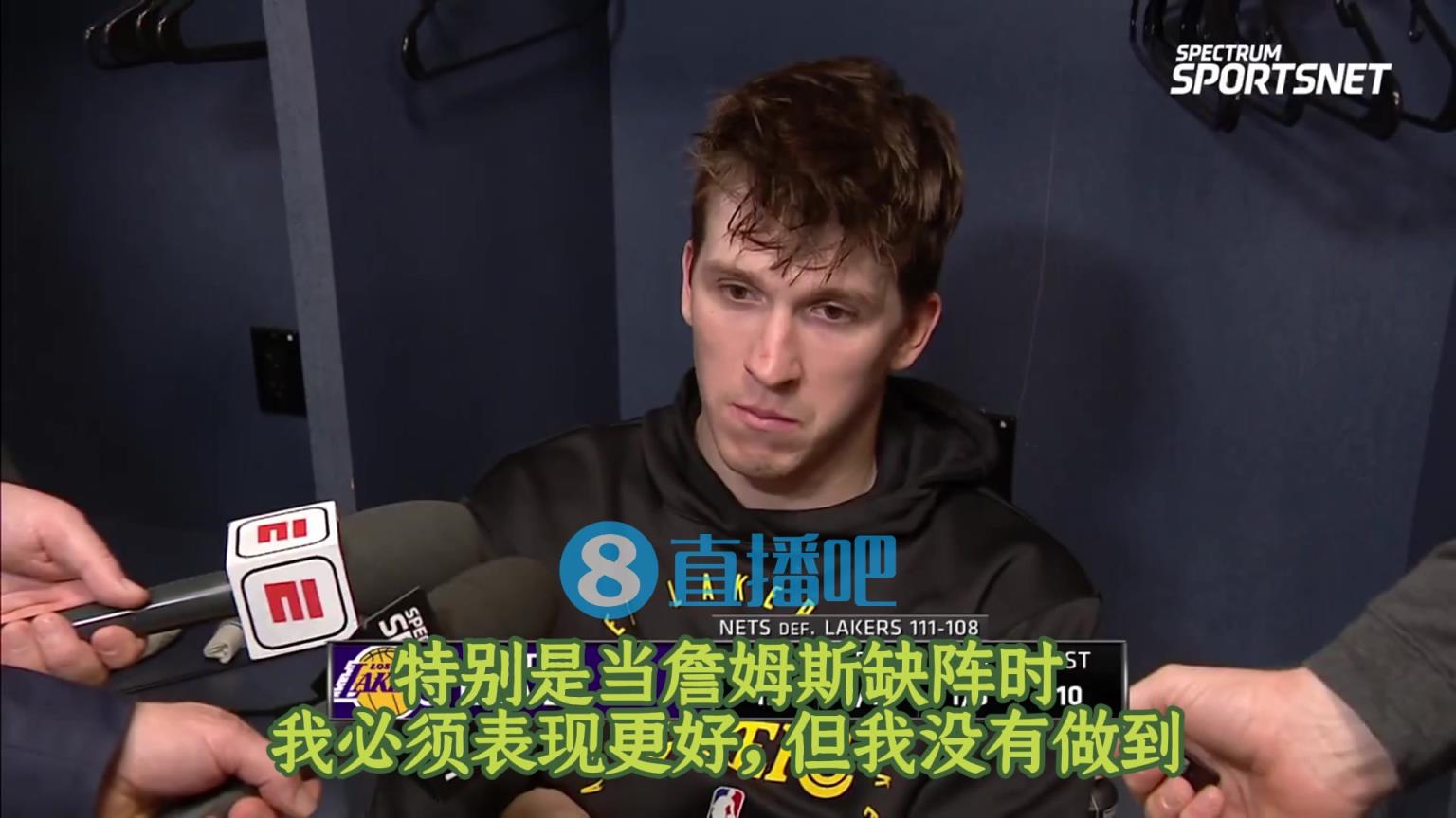 里夫斯：我打得很糟！當詹姆斯缺陣時，我得表現(xiàn)更好但我沒做到！